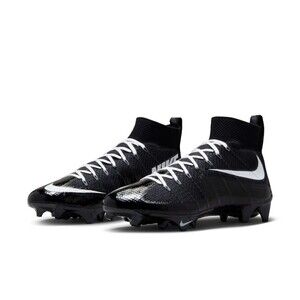 Mens Sz 6 Nike Vapor Edge 360 Untouchable Football Cleats Black White